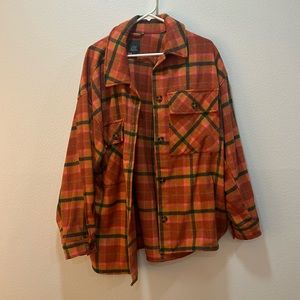 Plaid Flannel Jacket